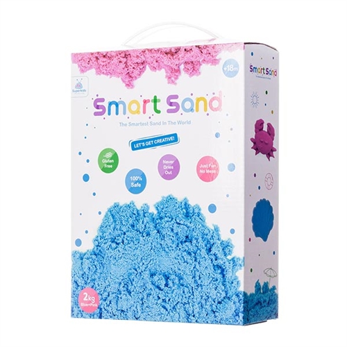 חול קינטי 2 ק"ג צבעוני SMART SAND