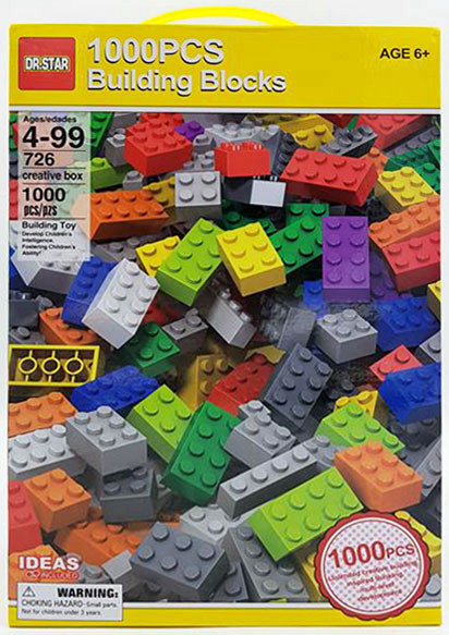קוביות להרכבה 1000 חלקים