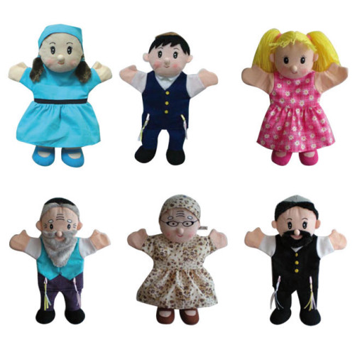 בובת כפפה משפחה דתית - סט 6 יח'