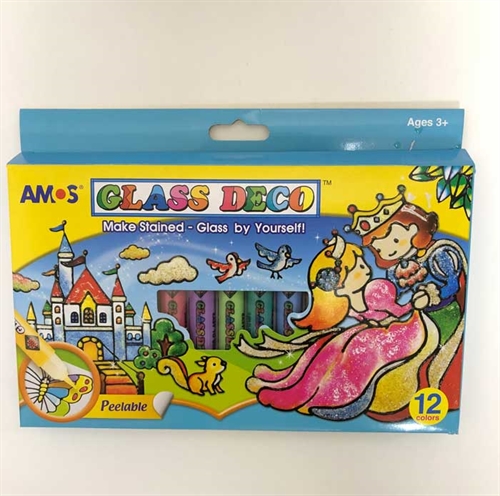 צבעי חלון אמוס קיט 12 יח