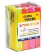 פלסטלינה ניאון פונגו סט 4/250