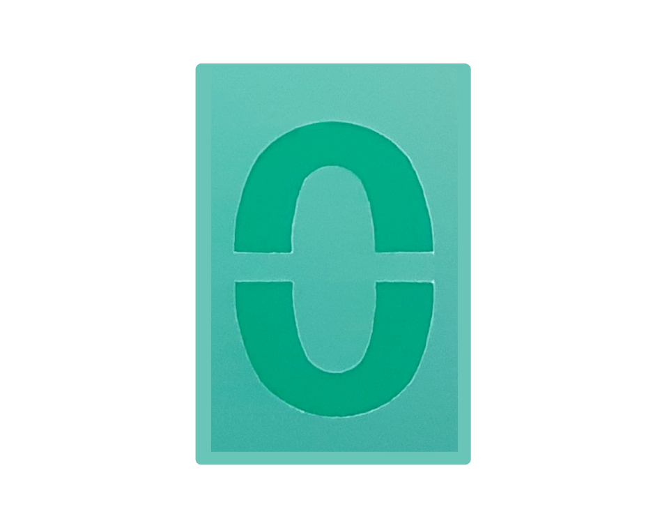 שבלונות מספרים - 150 מ"מ