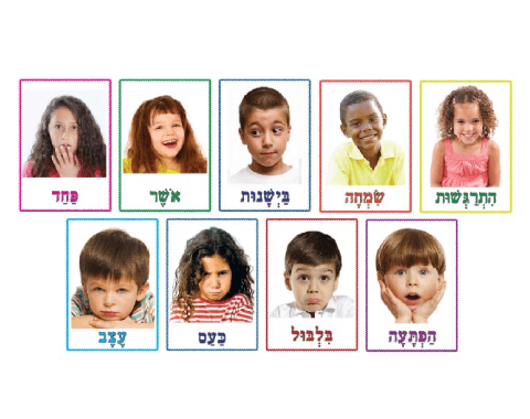 ערכת המחשה - רגשות בתמונות