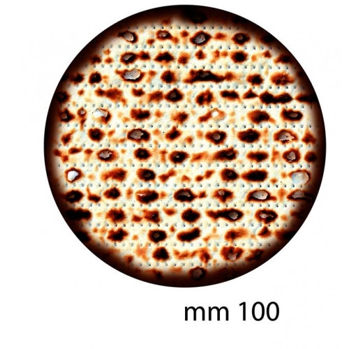 גזירות קרטון מצה עגולה 10 ס"מ