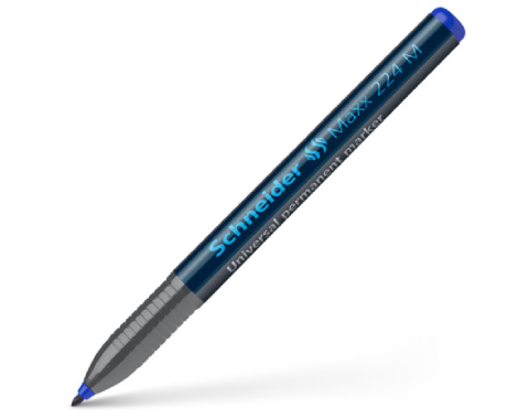 עט שקפים Maxx 224 M ראש עגול 1 מ"מ - כחול