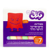 מטליות מיקרופייבר 7 יח' לניקוי כללי