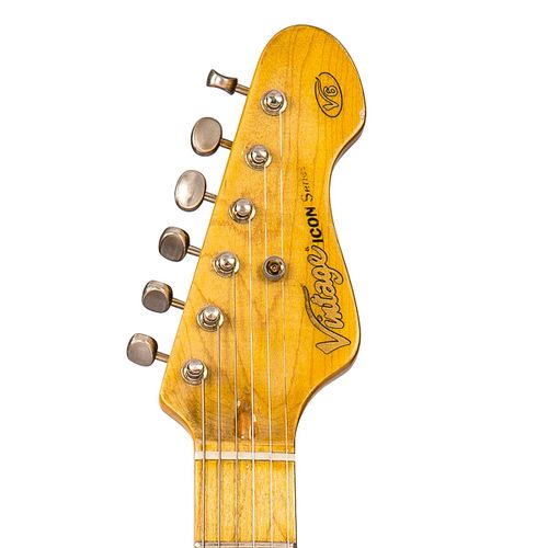 זוית נוספת Vintage V6 ProShop Unique - Sonic Blue