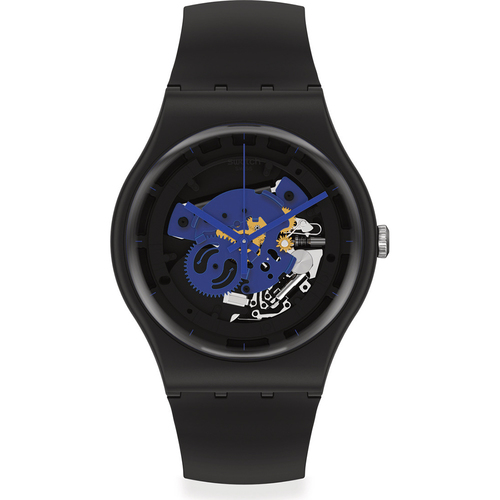SWATCH SO32B109 TIME TO BLUE BIG מלאי קטן מהרו להזמין