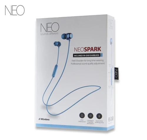 אוזניות ספורט אלחוטיות NEO SPARK כחול