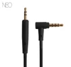 כבל אודיו 3.5 מ"מ AUX זכר ל-2.5 מ"מ זכר NEO באורך 1.2 מטר