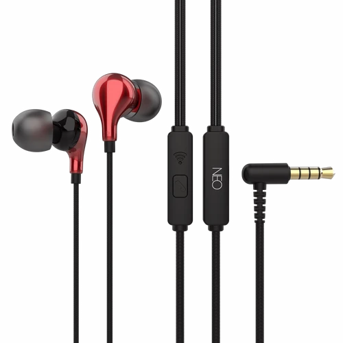 אוזניות חוטיות NEO Inspire אדום