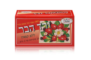תה ורד הבר 25 שקיקים מלווה