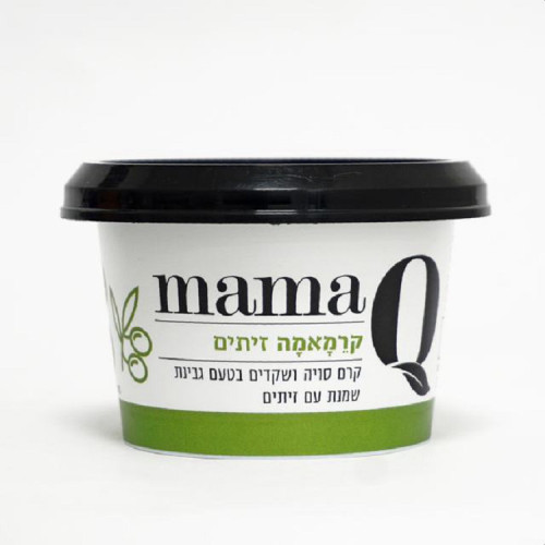 קרם סויה ושקדים בטעם זיתים mamaQ