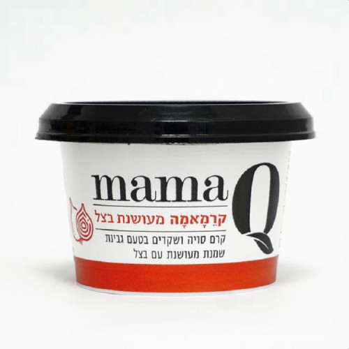 קרם סויה ושקדים בטעם מעושנת בצל mamaQ