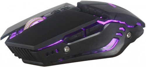 עכבר גיימינג אופטי Scorpius  Silver Line Wired RGB USB GM804
