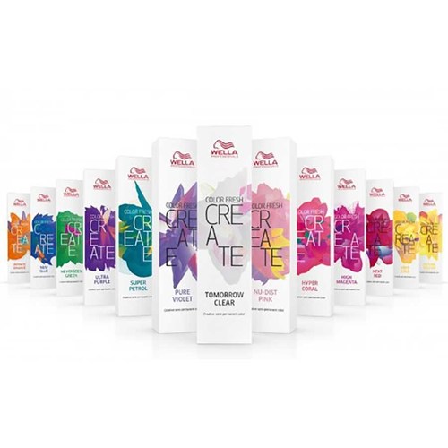 קולור פראש קריאייט צבע יצירתי - WELLA COLOR FRESH צבע על בסיס מיים