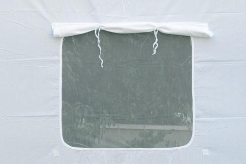 דופן בד כותנה לסוכה ,מתאים לגובה 2.1 ו 2.3 (דו גובה) + חלון, אורך 1.5 מטר