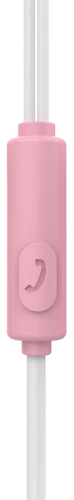 אוזניות חוטיות Cycle Basic Plus ורוד
