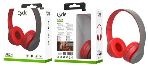 אוזניות קשת אלחוטיות Cycle Arch BT אדום