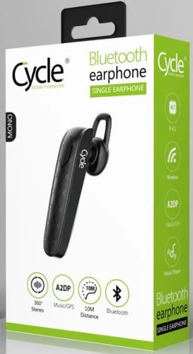 אוזניית בלוטוס CYCLE MONO שחור