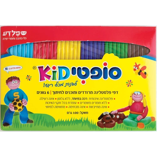 דפי סופטיקיד 6 גוונים 100 גר'