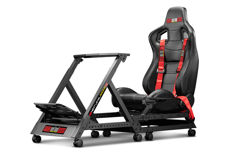 כיסא סימולטור נהיגה מתקדם GTTRACK RACING מבית NEXT LEVEL