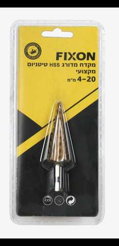 מקדח מדורג HSS טיטניום מקצועי