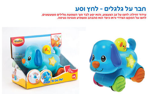 כלב אורות לחץ וסע winfun
