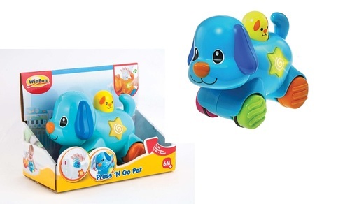 כלב אורות לחץ וסע winfun