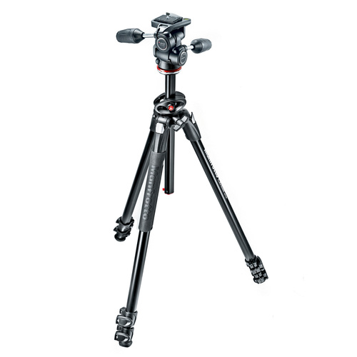 קיט חצובת סטילס עם ראש תלת ממד Manfrotto MK290DUA3-3W