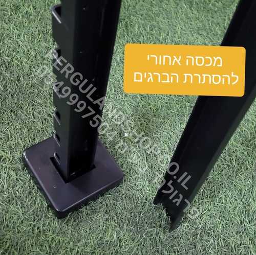 גדר אלומיניום יוקרתית - דגם הייטק 20 צף (מימד ה 20 מ