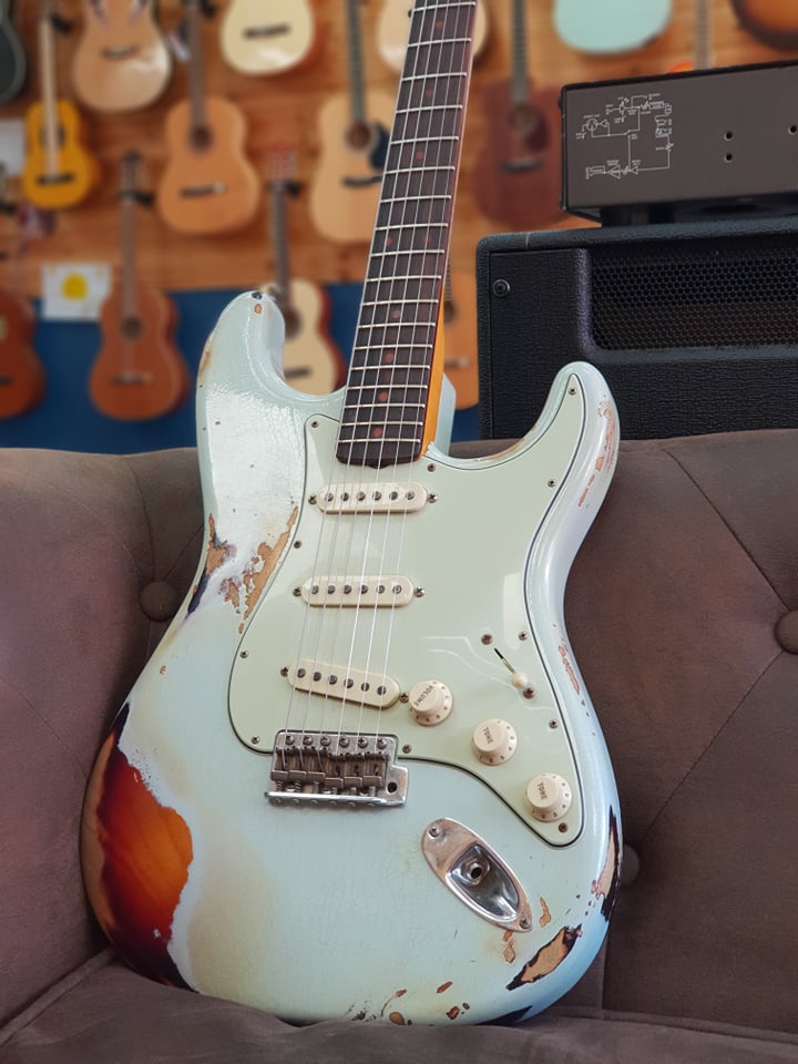 Fender Custom Shop Limited Edition 62 Stratocaster Super Heavy Relic 2018 Namm Show