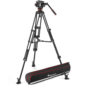 קיט חצובת וידאו בעלת ספרדר אמצעי Manfrotto MVK504XTWINMA