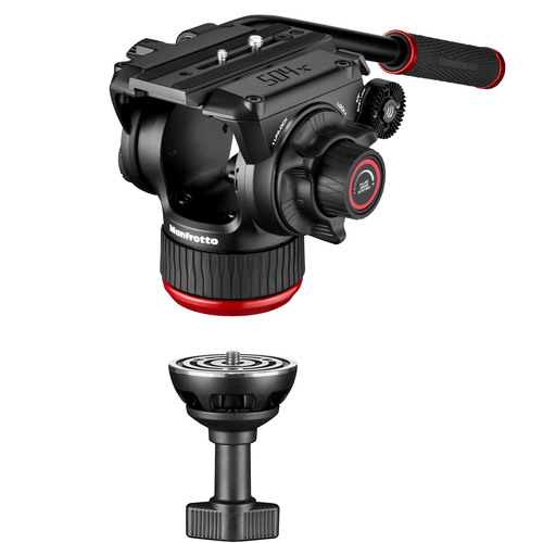 קיט חצובת וידאו בעלת ספרדר אמצעי Manfrotto MVK504XTWINMA