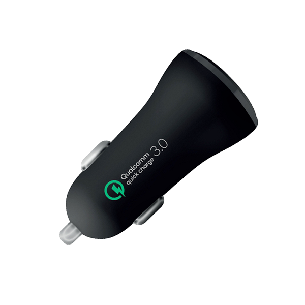 מטען מהיר לרכב 2 יציאות USB