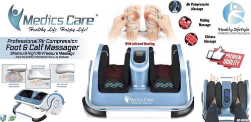 מכשיר עיסוי שיאצו לרגליים Medics Care 3in1 MC-8015A