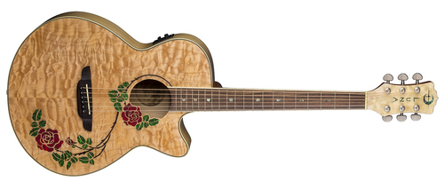 גיטרה אקוסטית מוגברת מבית Luna Guitars FLO RSE