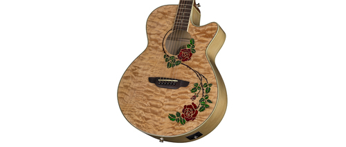 גיטרה אקוסטית מוגברת מבית Luna Guitars FLO RSE