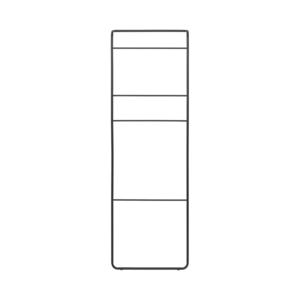 סולם מגבות שחור MODO Towel ladder 