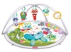 משטח פעילות ואוניברסיטה עם קשתות ניתנות לניתוק/חיבור, כרית בטן ו 5 צעצועים - דמויות צבעוניות