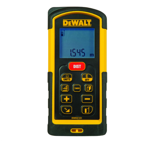 מד טווח לייזר 100 מטר dewalt dw03101