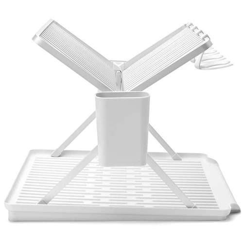 מתקן יבוש כלים, מתקפל גדול - אפור בהיר Brabantia Y-139444 ברבנטיה - עולם הפרזול 02