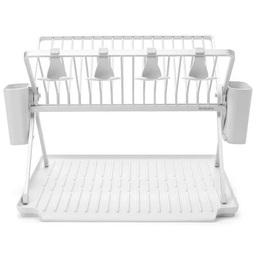 מתקן יבוש כלים, מתקפל גדול - אפור בהיר Brabantia Y-139444 ברבנטיה - עולם הפרזול 03