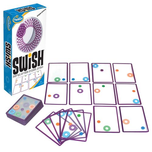 סוויש SWISH משחק קופסא מאתגר ומהיר לכל המשפחה