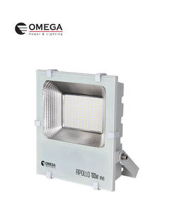 פרוזקטור לד בצבע לבן דגם APOLLO אפולו - 100W אור לבן - אומגה OMEGA 