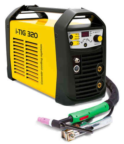 רתכת TIG עם 200 אמפר חד פאזית Deca i-TIG 320 DC