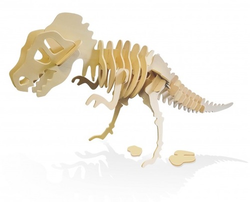 דינוזאור עץ T-REX גדול לבניה ללא דבק 
