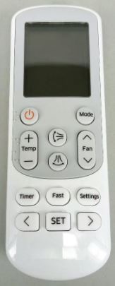 שלט תואם רחוק ‏למזגנים SAMSUNG סמסונג ar-eh03e | מבט חזיתי
