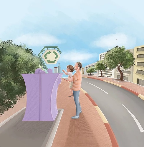 ספר ילדים בנושא מיחזור - נבו וארבל ממחזרים בלי להתבלבל / דביר ארד