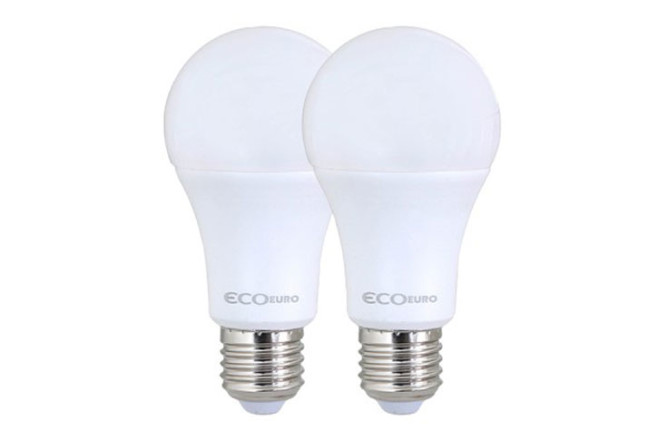 זוג נורות לד 10W מבית ecoeuro אור לבן